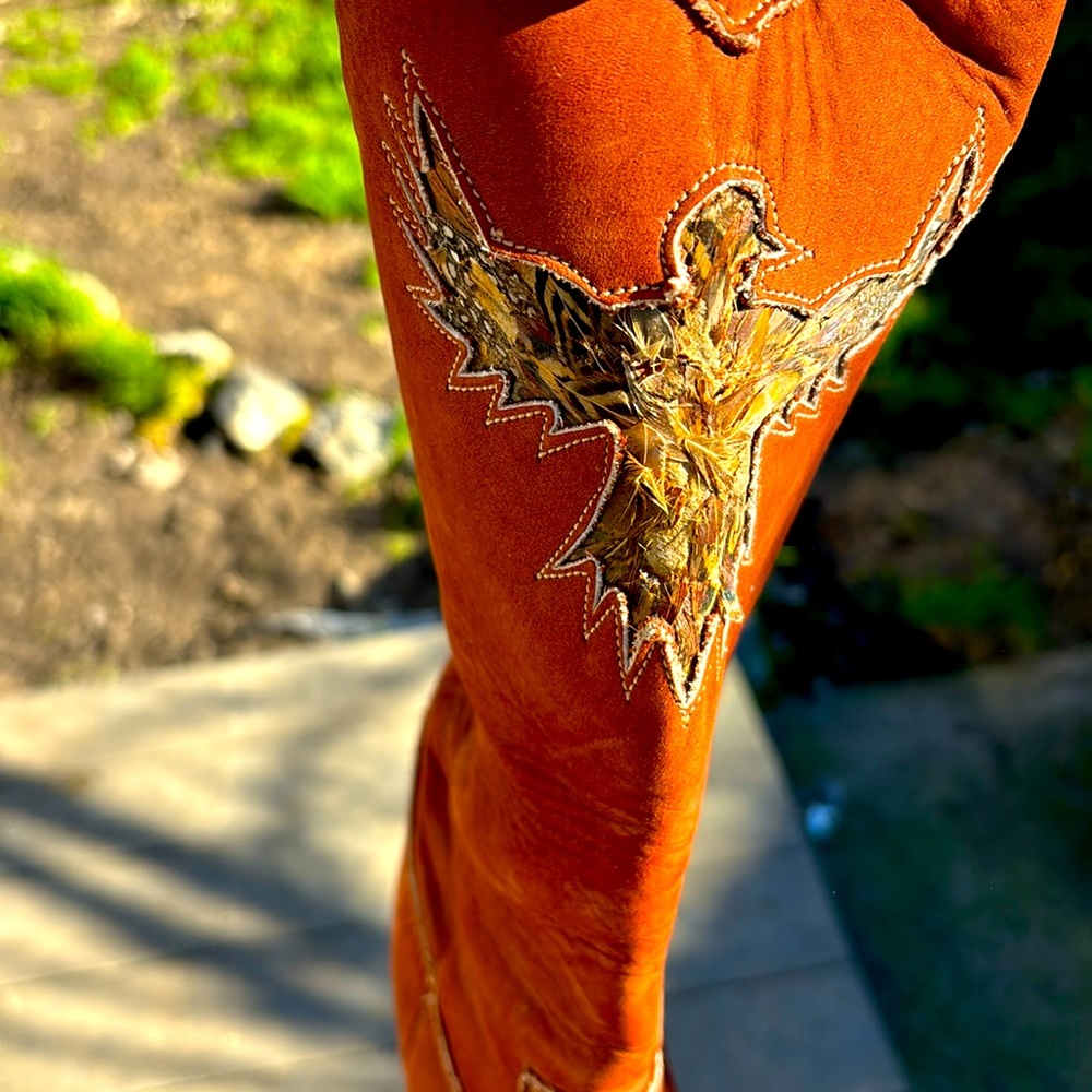 🎊HP🎊Vintage zodiac boots these beauties are vintage and have flaws due to age!